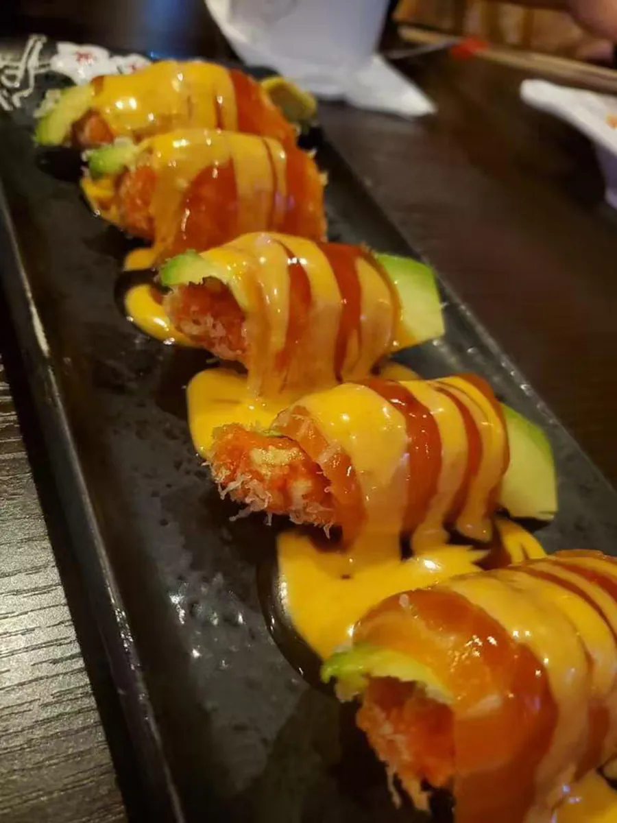 Avocado Roll at Fancy Q Sushi & Thai, an Asian Fusion Restaurant in Davenport