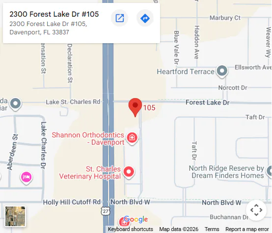 Location, 2300 Forest Lake Dr, Davenport, FL 33837
